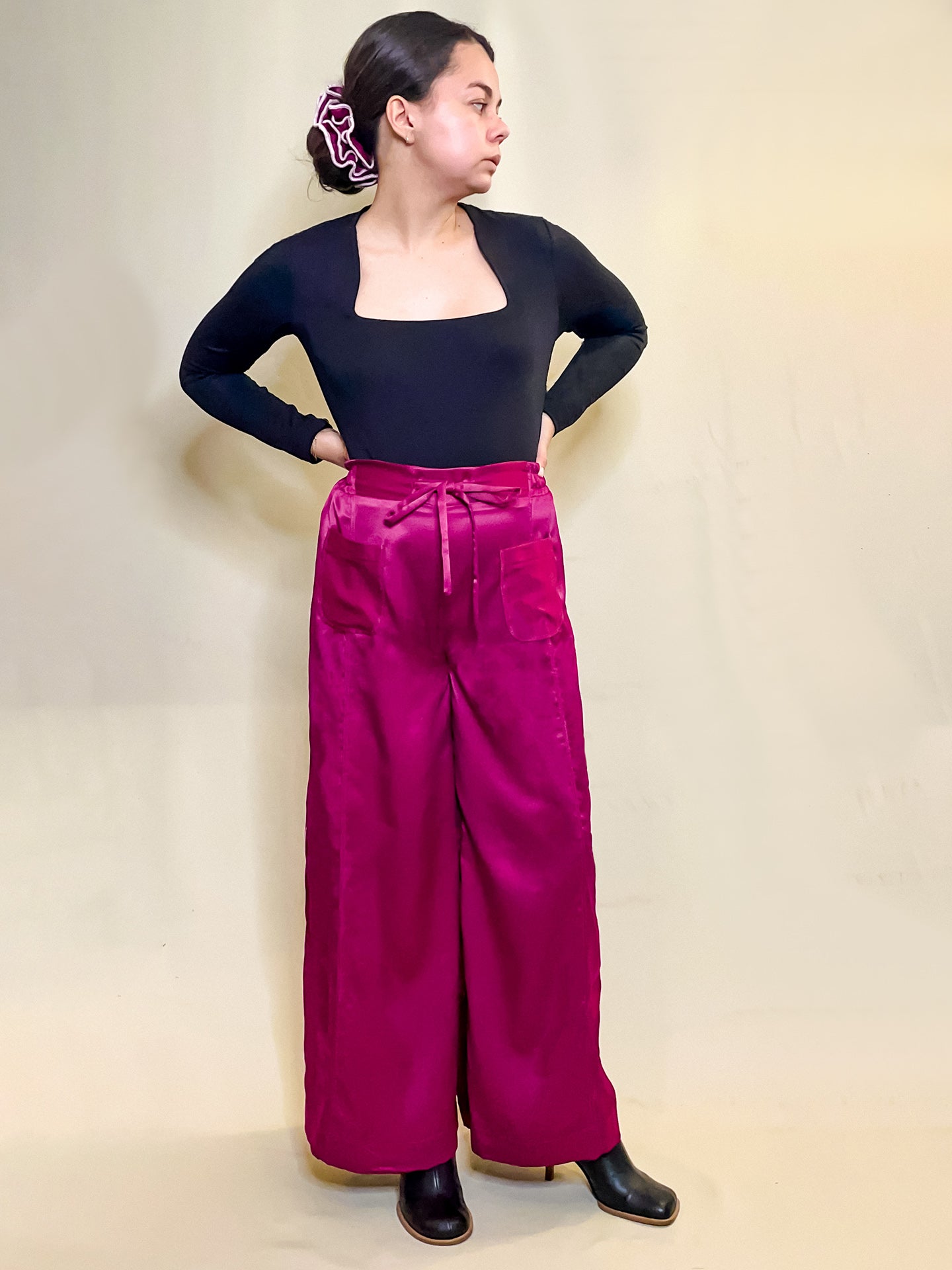 Pantalon Suzanne | Prune