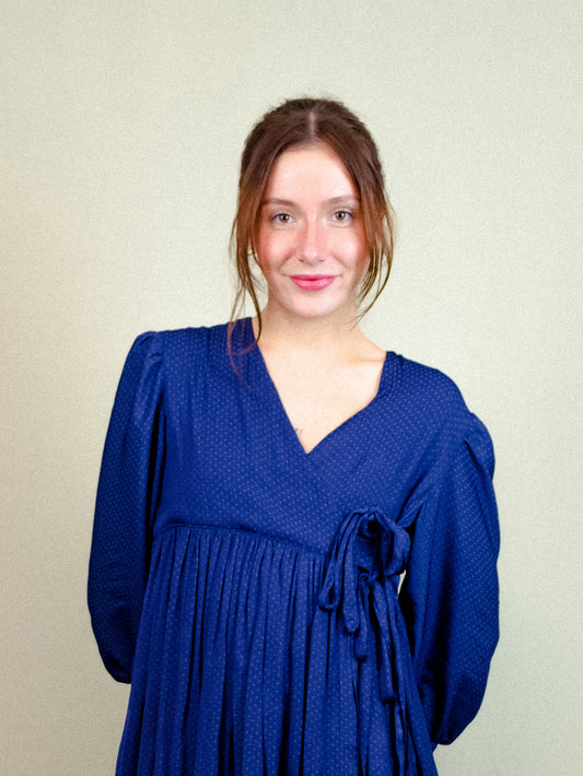 Blouse Georgina | Bleuet