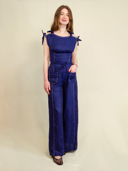 Pantalon Suzanne | Indigo