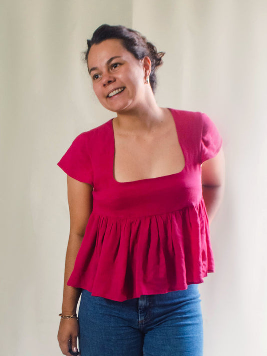 Lolita Blouse | Raspberry