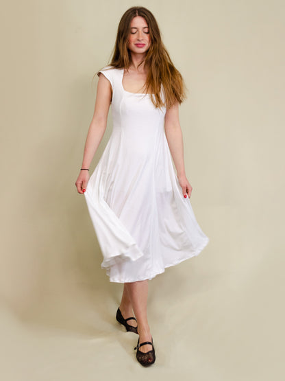 Robe Camille | Daisy White