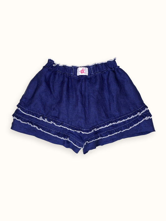 Short Frannie | Indigo